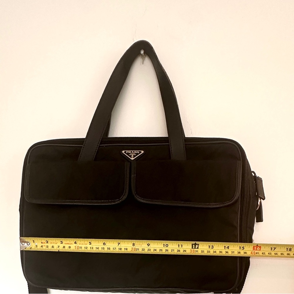Prada Black Nylon Briefcase - Picture 13 of 15
